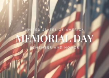 Memorial Day - Remember and Honor graphic
