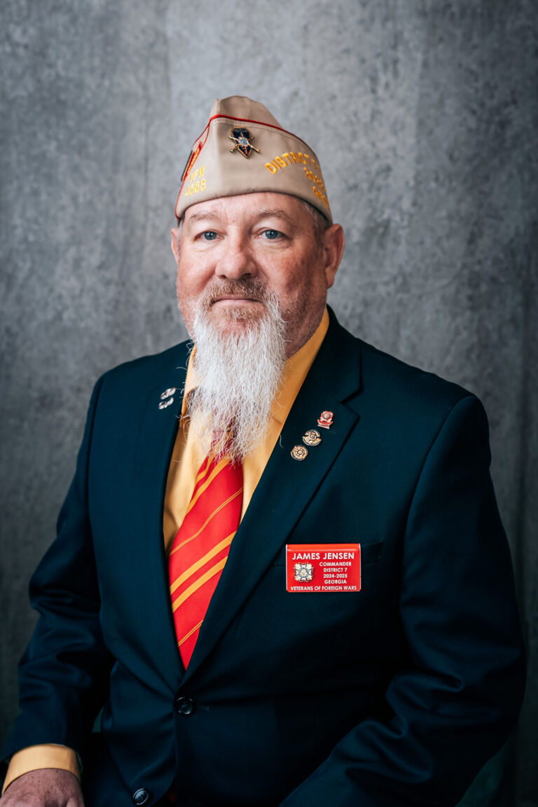 James Jensen - 2025-26 District 7 Commander, VFW Department of Georgia