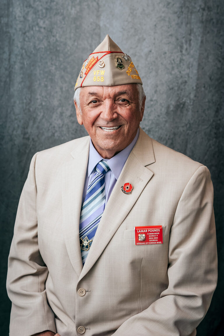 Lamar Pounds - 2025-26 District 9 Commander, VFW Department of Georgia