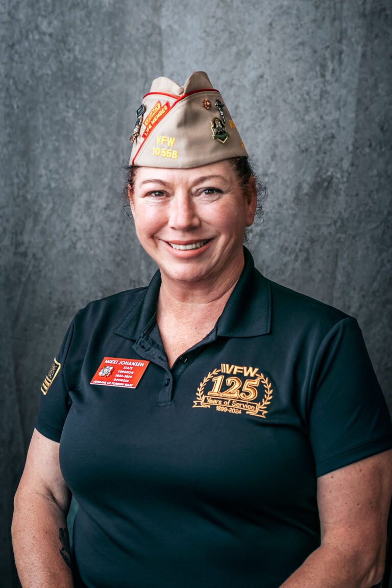Michel "Mikki" Johnansen - 2025-26 State Surgeon, VFW Department of Georgia