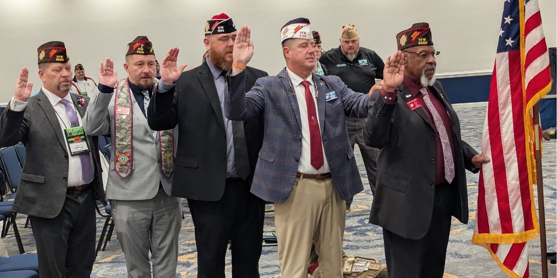 VFW Southern Conference Officers elected in November of 2025