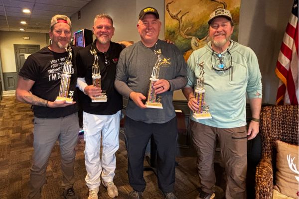 winning golf team at Georgia VFW golf tournament