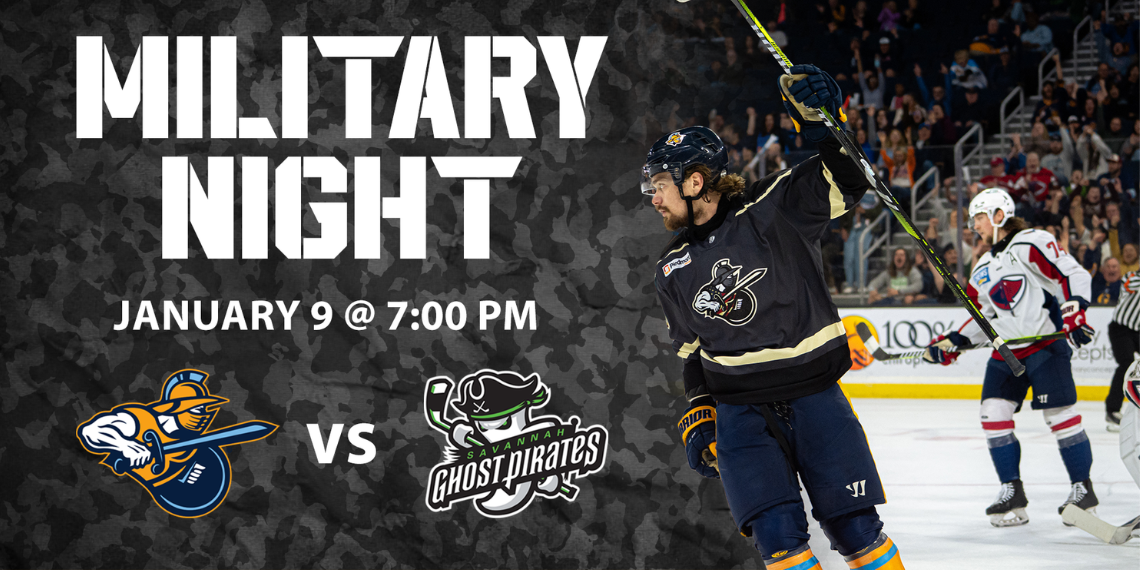 Atlanta Gladiators Military Night event