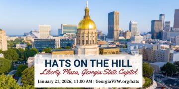 Hats on the Hill advocacy event will be held on January 21, 2026, at 11 AM