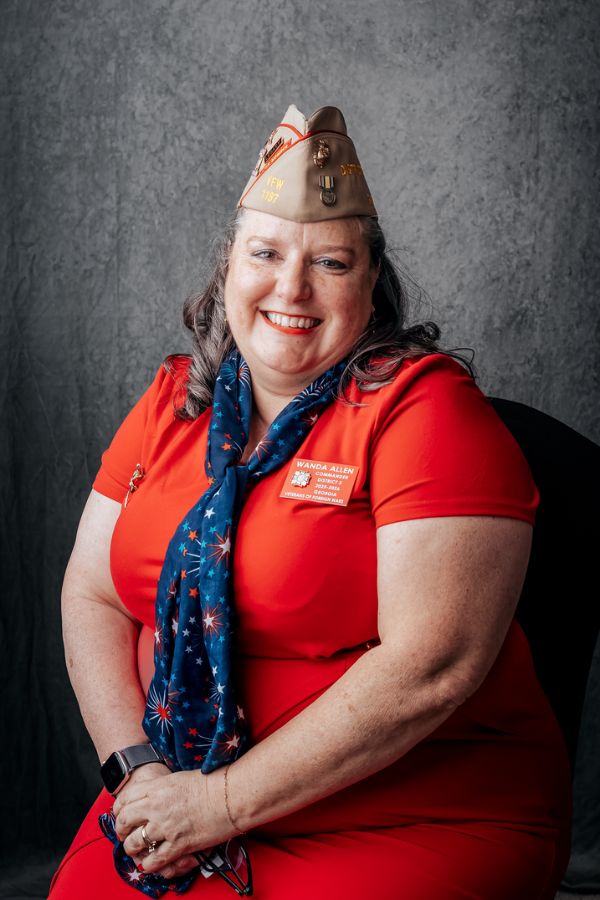 Wanda Allen, District 3 Commander - VFW Department of Georgia for 2026-27