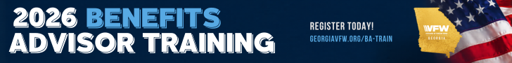 2026 Georgia VFW Benefits Advisor Training banner ad