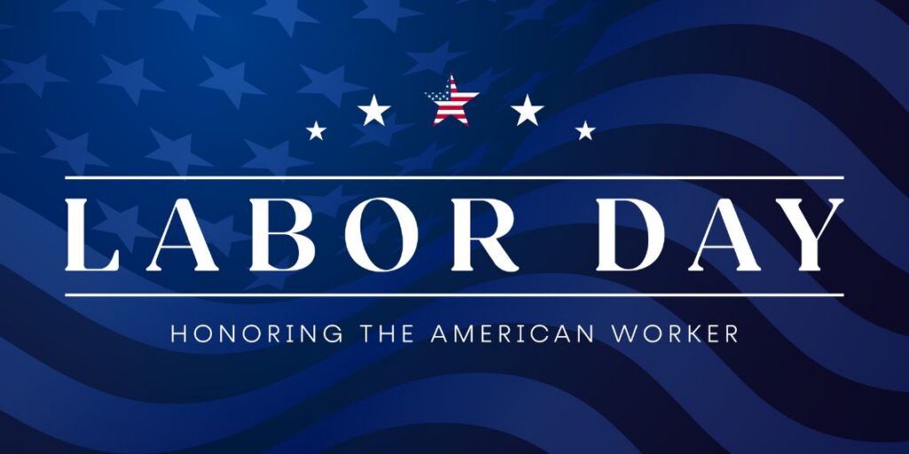 Labor Day 2026 Celebration Graphic